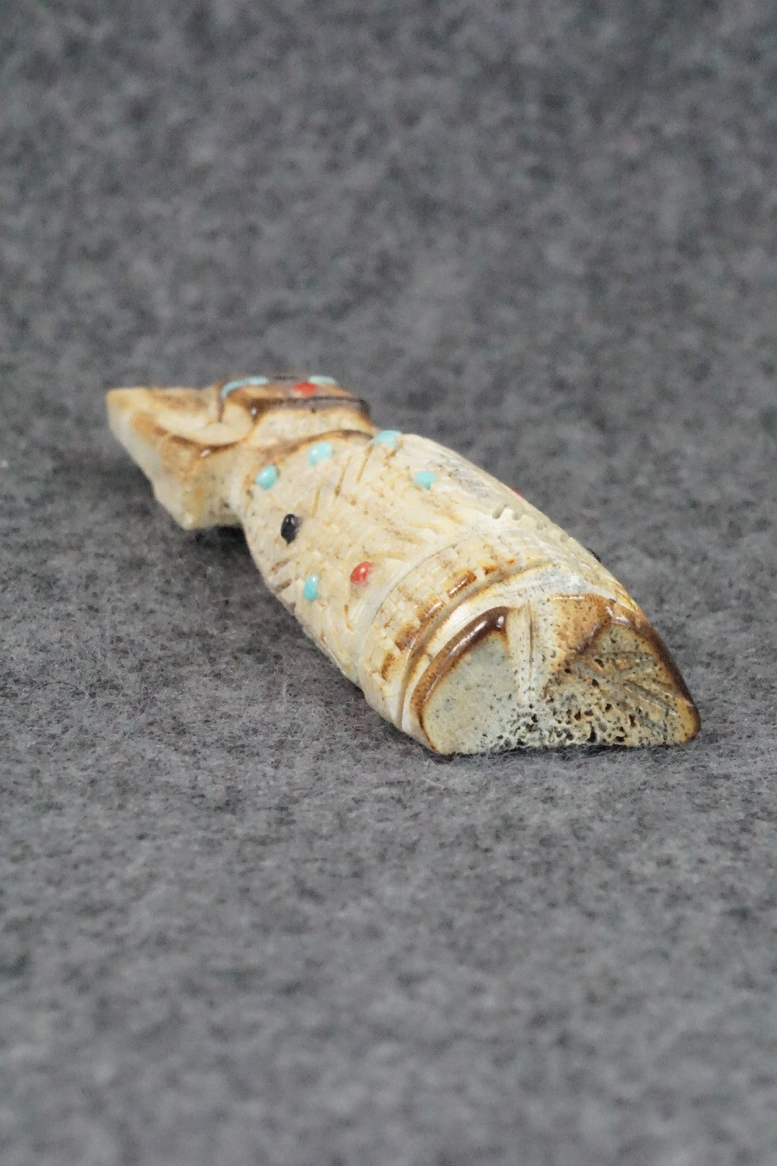 Corn Maiden Zuni Fetish Carving - Carl Etsate