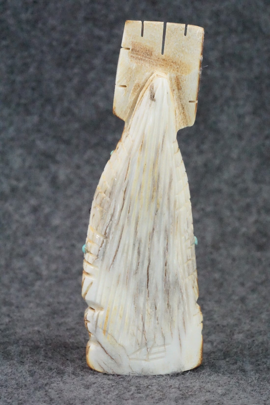 Corn Maiden Zuni Fetish Carving - Carl Etsate