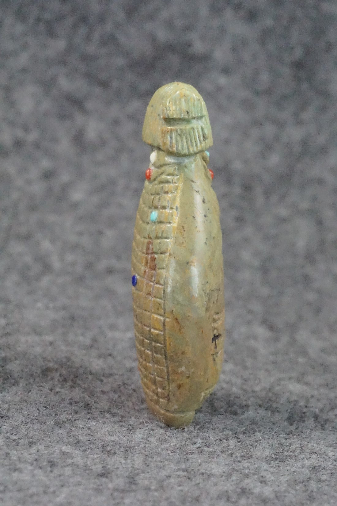 Corn Maiden Zuni Fetish Carving - Sandra Quandelacy