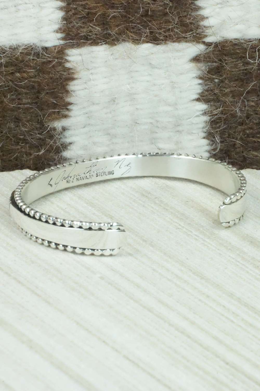 Sterling Silver Bracelet - Jonathan Nez