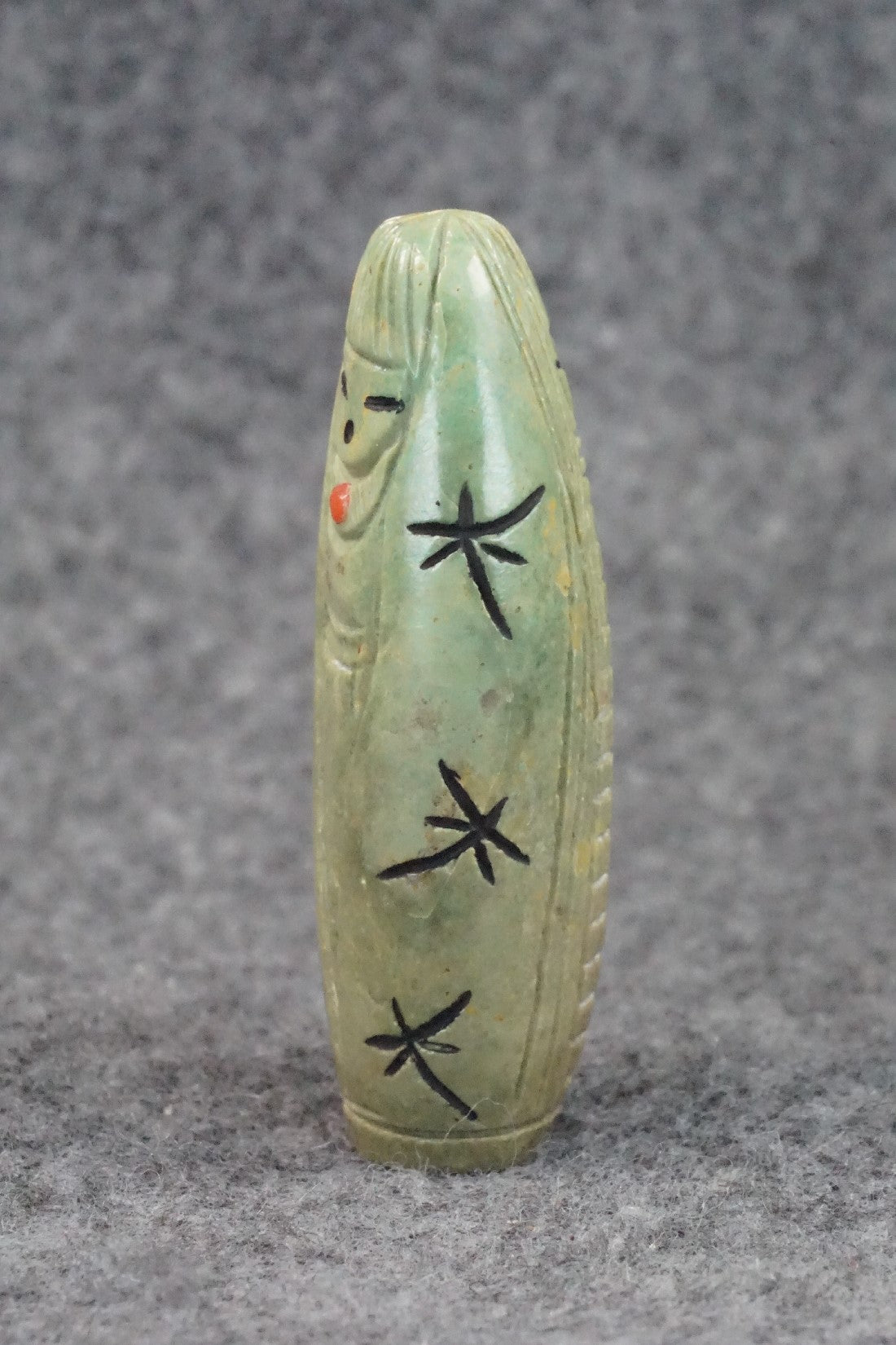 Corn Maiden Zuni Fetish Carving - Sandra Quandelacy