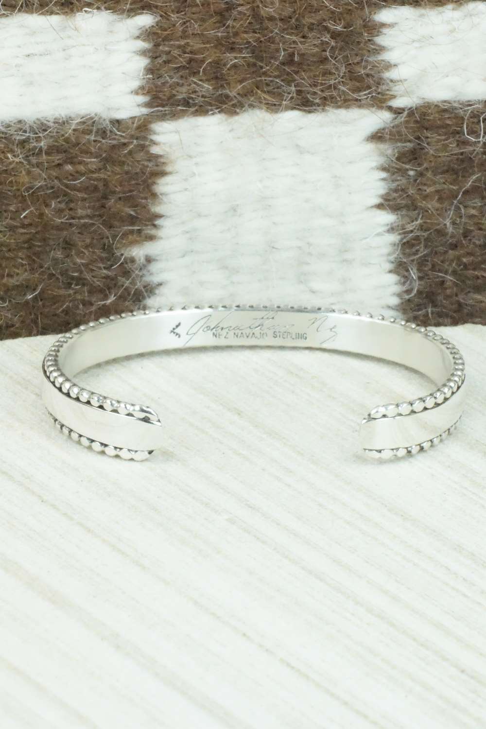Sterling Silver Bracelet - Jonathan Nez