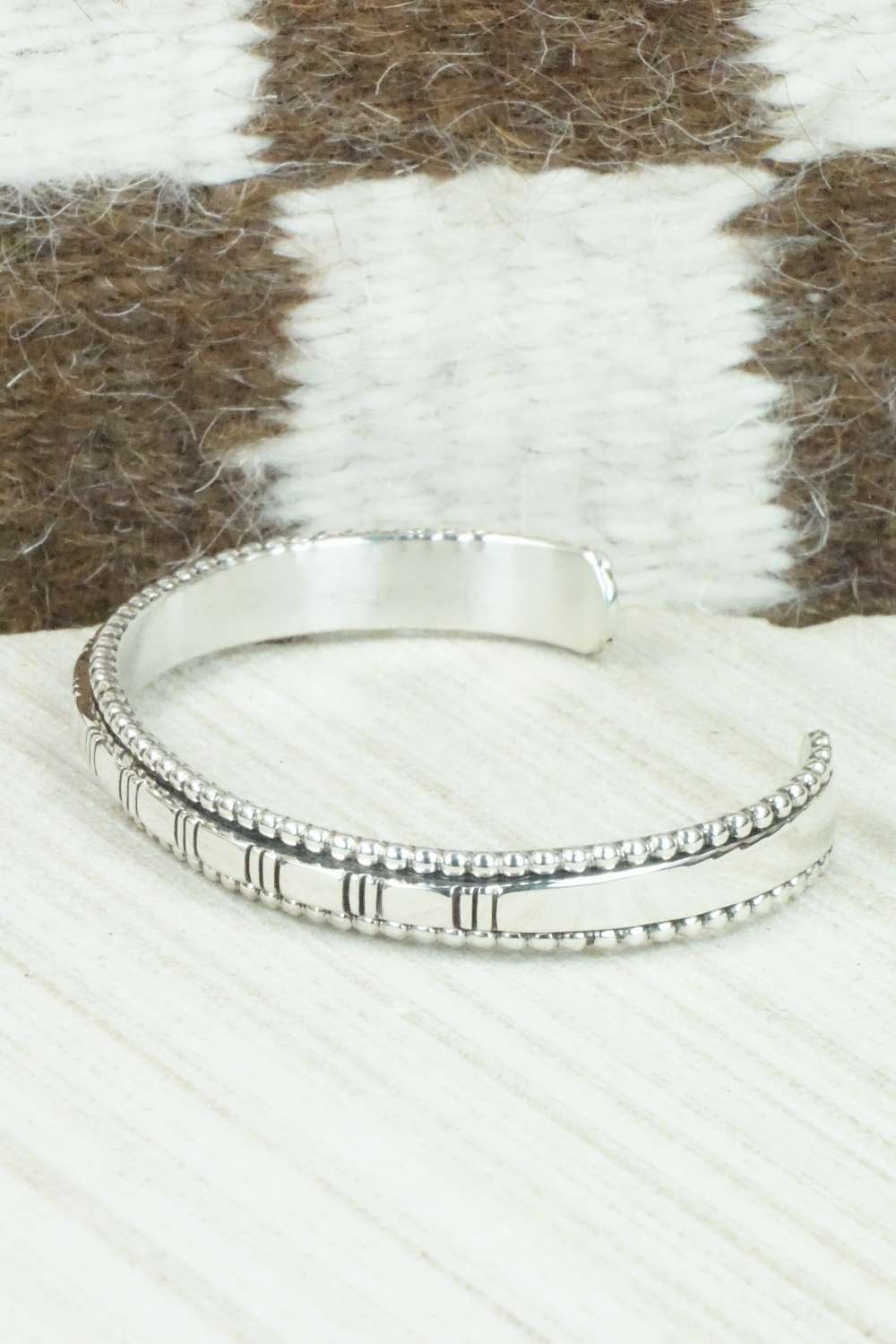 Sterling Silver Bracelet - Jonathan Nez