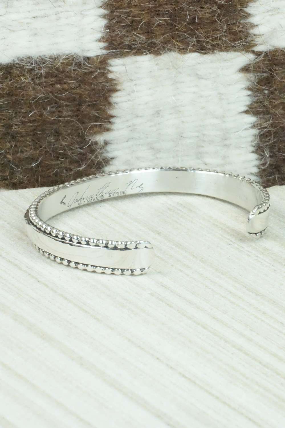 Sterling Silver Bracelet - Jonathan Nez