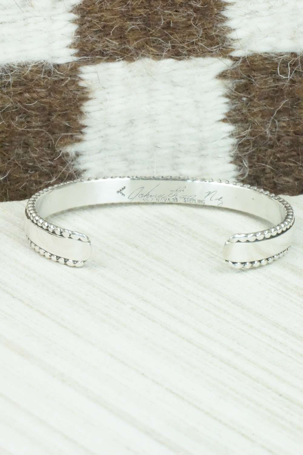 Sterling Silver Bracelet - Jonathan Nez