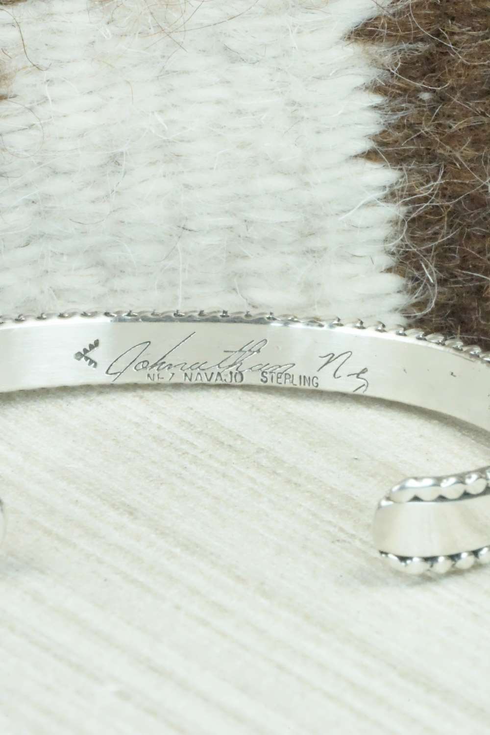 Sterling Silver Bracelet - Jonathan Nez