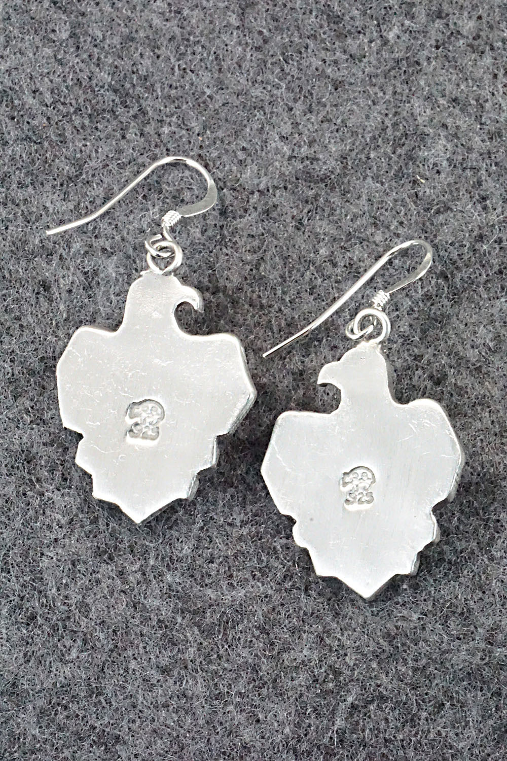 Turquoise & Sterling Silver Earrings - Genevieve Francisco