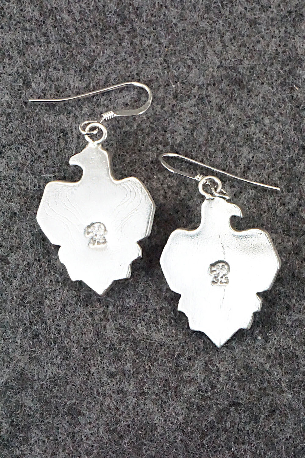 Turquoise & Sterling Silver Earrings - Genevieve Francisco