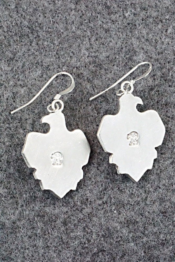 Turquoise & Sterling Silver Earrings - Genevieve Francisco