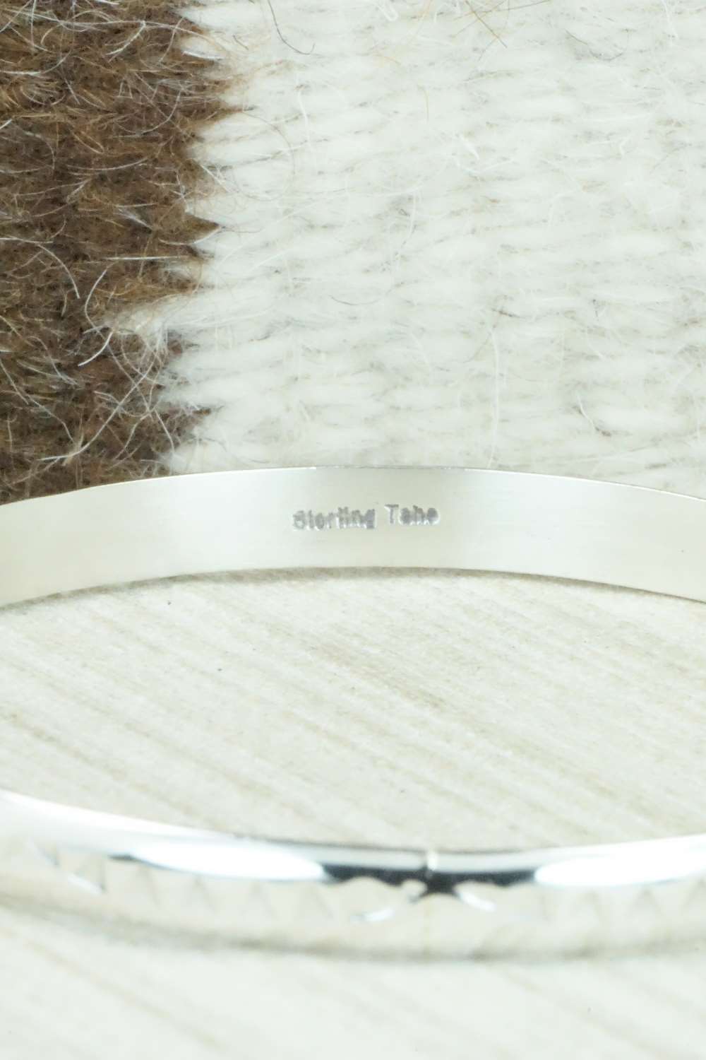 Sterling Silver Bangle - Elaine Tahe