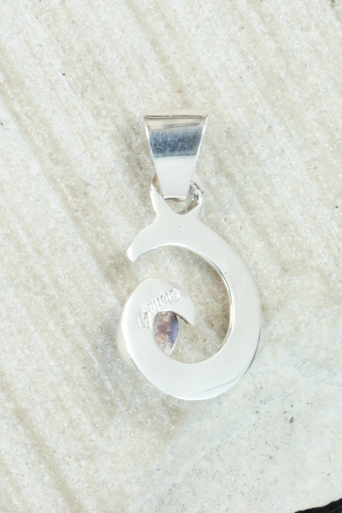 Lapis & Sterling Silver Pendant - Mildred Parkhurst
