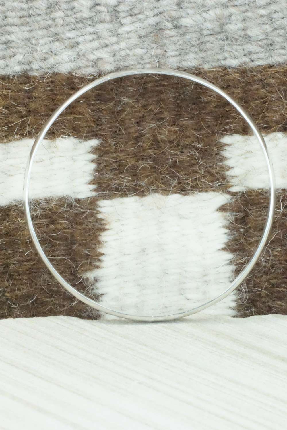 Sterling Silver Bangle - Elaine Tahe