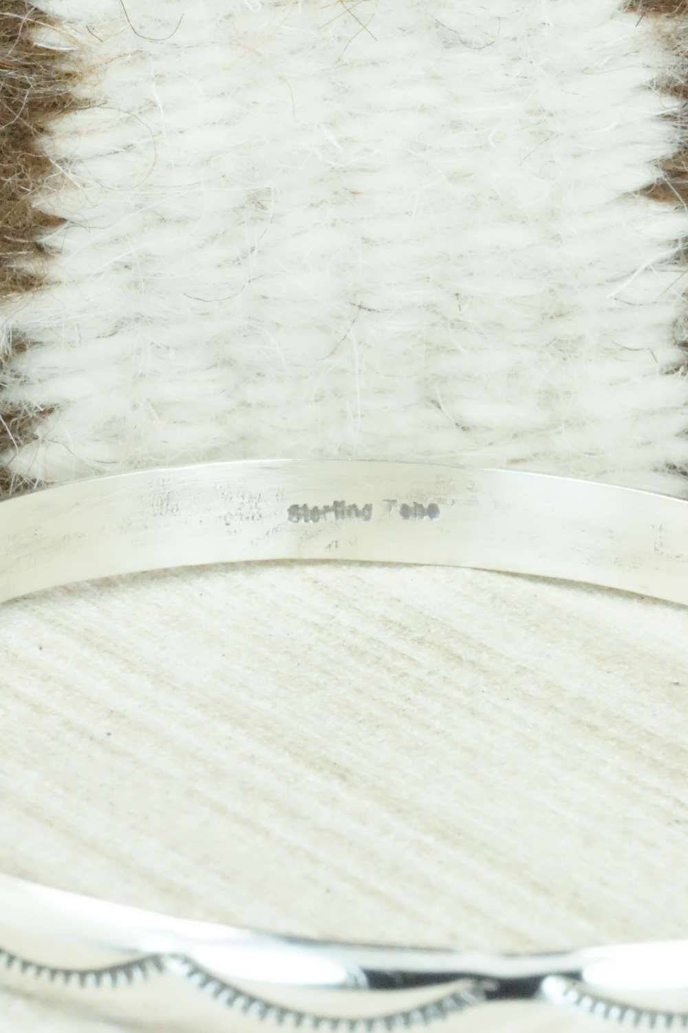Sterling Silver Bangle - Elaine Tahe