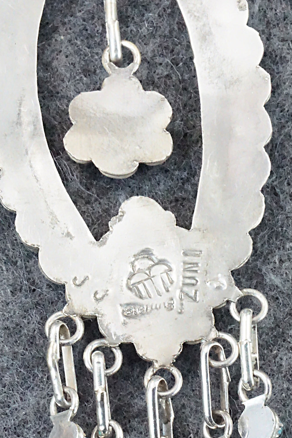 Turquoise & Sterling Silver Earrings - Jesse Johnson