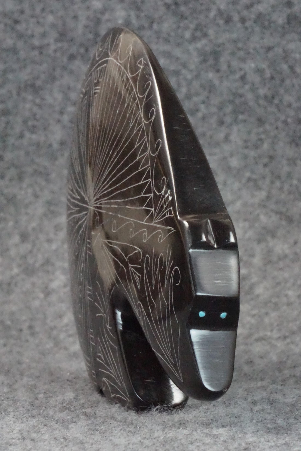 Bear Zuni Fetish Carving Jonathan Natewa High Lonesome Trading