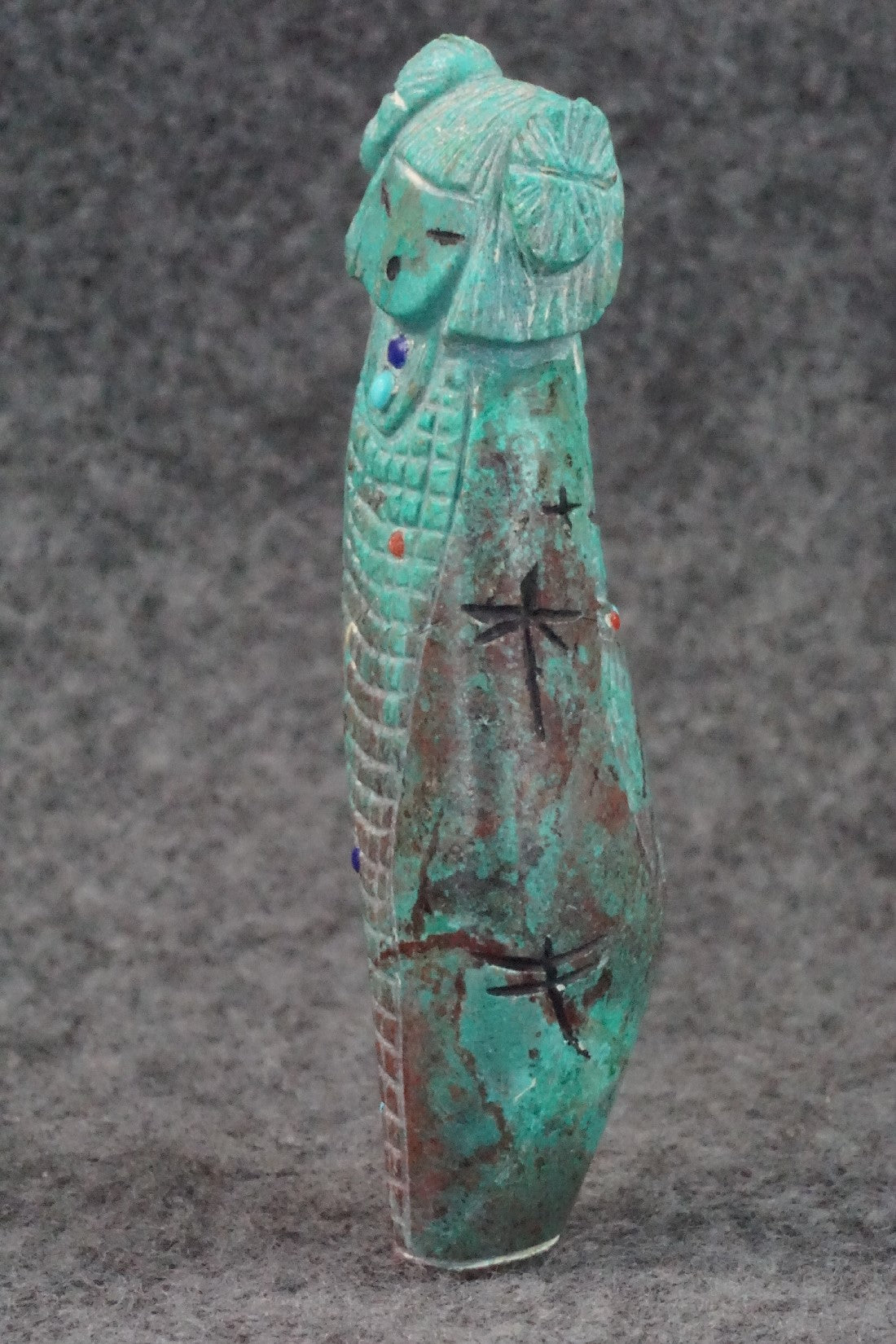 Corn Maiden Zuni Fetish Carving - Sandra Quandelacy