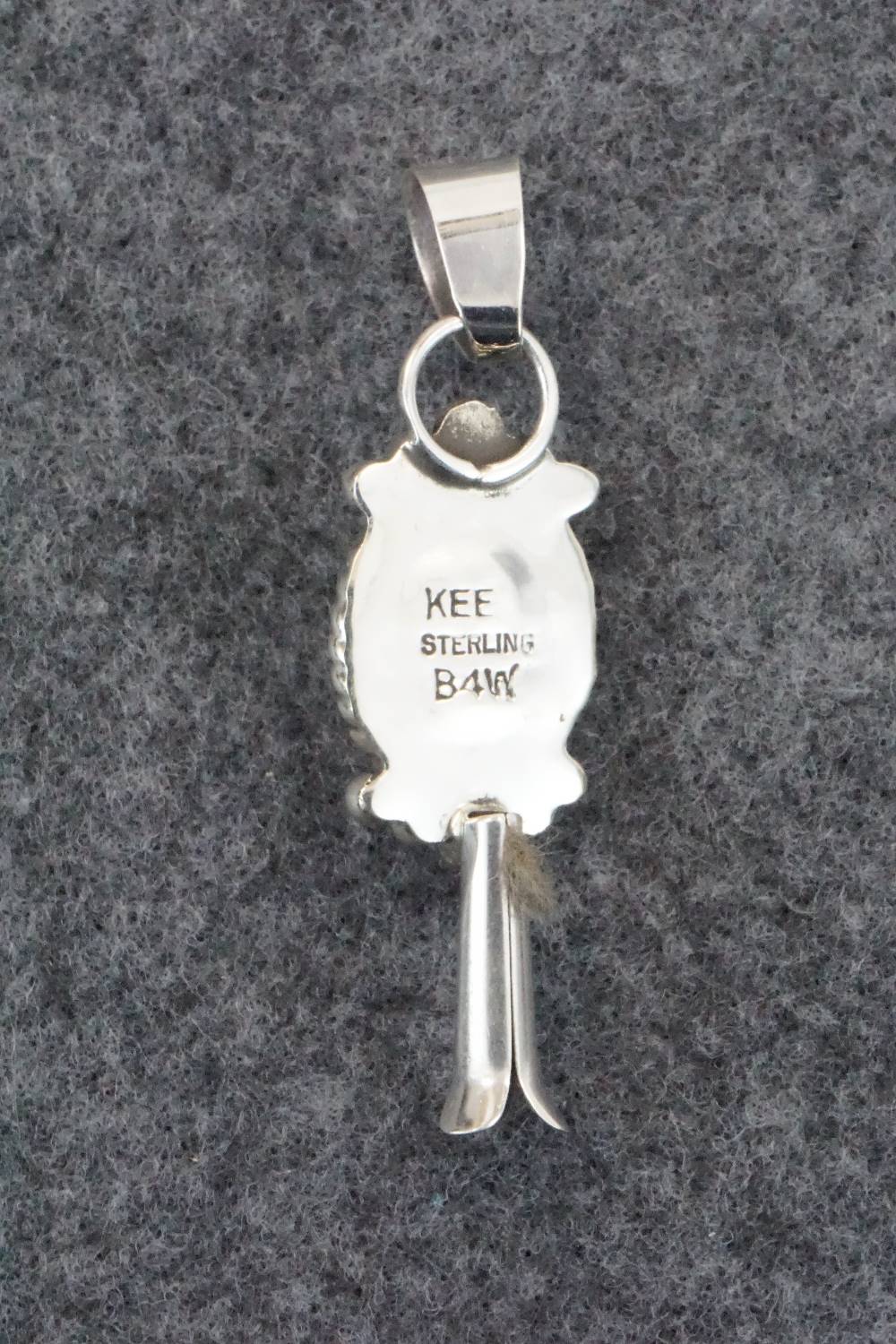 Turquoise and Sterling Silver Pendant - Vernon Johnson