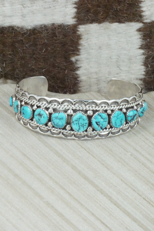 Turquoise & Sterling Silver Bracelet - Anthony Brown