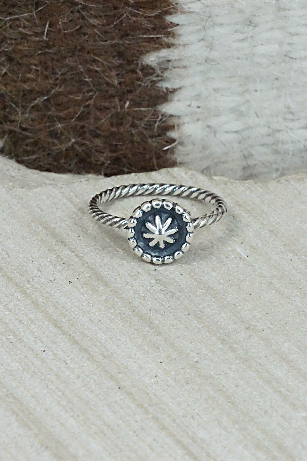 Sterling Silver Ring - David L. Lopez - Size 5.5