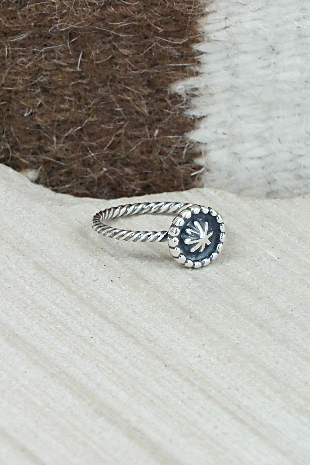 Sterling Silver Ring - David L. Lopez - Size 7