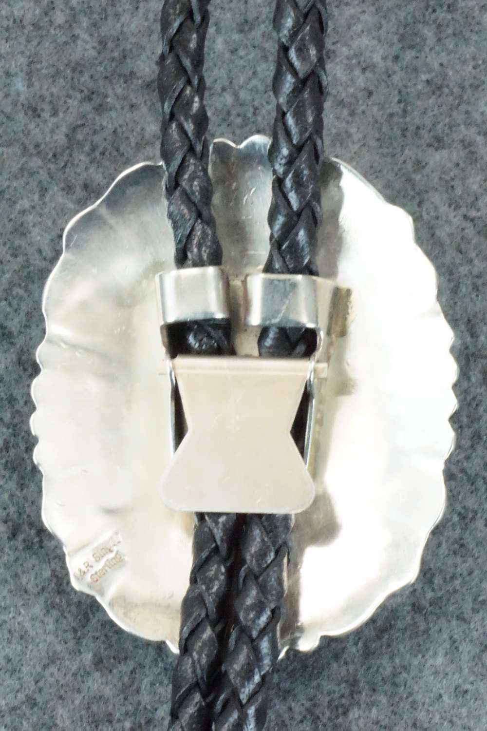 Turquoise & Sterling Silver Bolo Tie - Rosita Singer