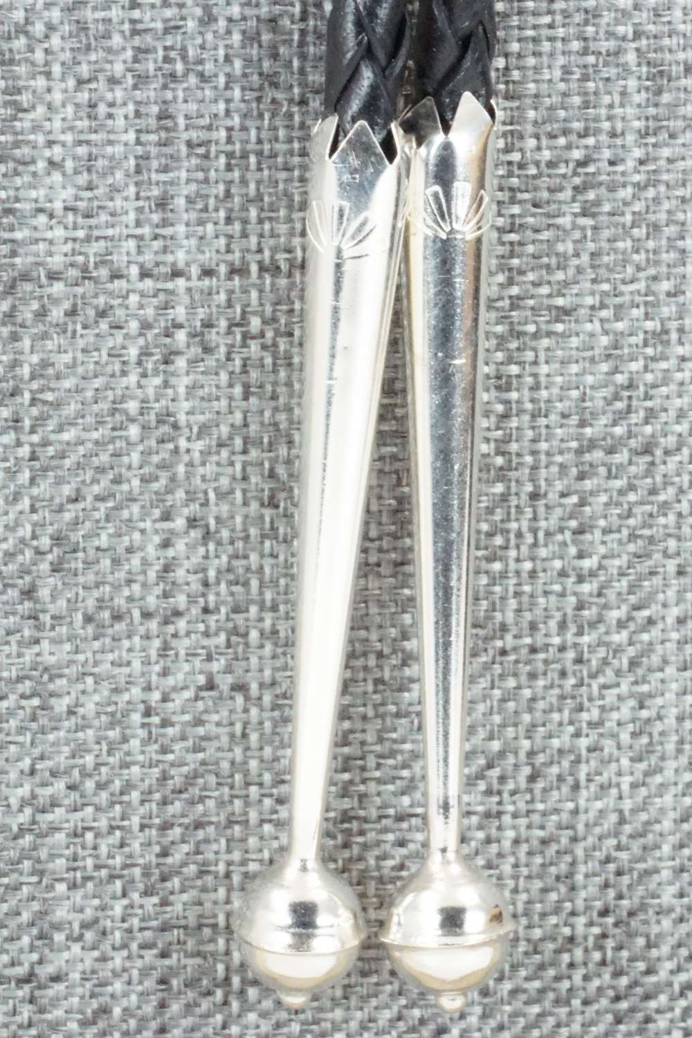 Turquoise & Sterling Silver Bolo Tie - Kenny Calavaza
