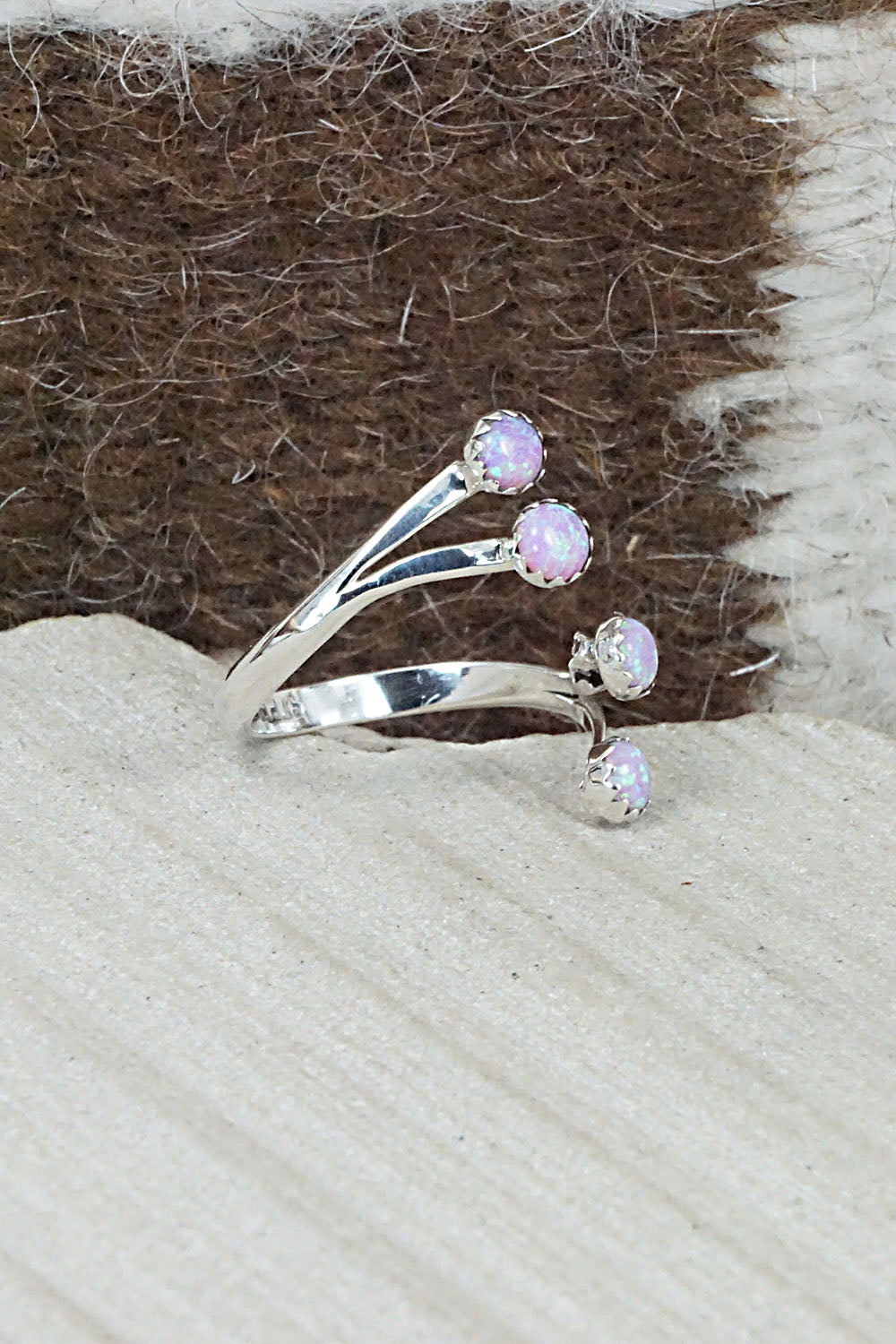 Opalite & Sterling Silver Ring - Harris Largo - 10.5