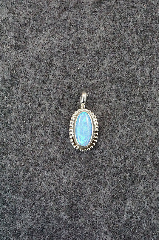 Opalite and Sterling Silver Pendant - Jan Mariano