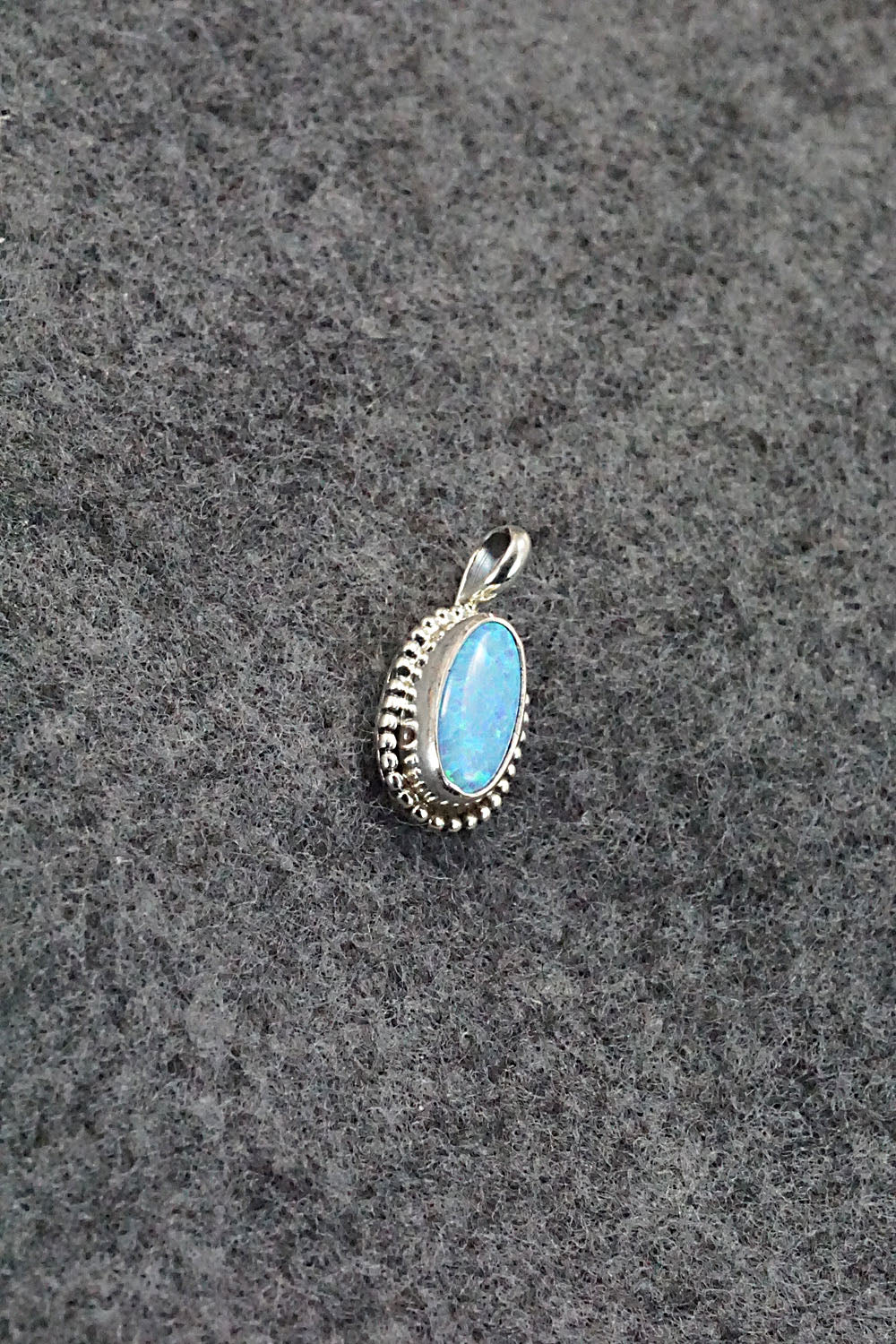 Opalite and Sterling Silver Pendant - Jan Mariano
