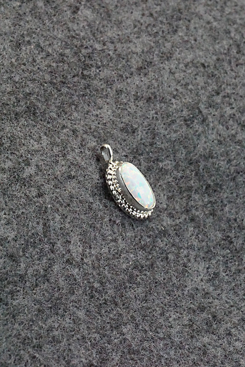 Opalite and Sterling Silver Pendant - Jan Mariano