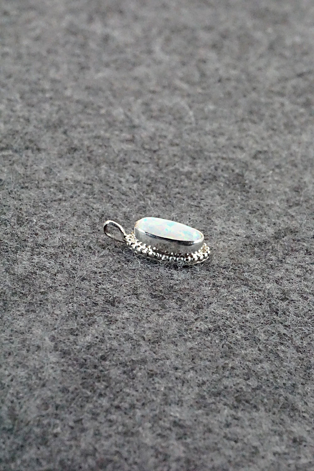 Opalite and Sterling Silver Pendant - Jan Mariano