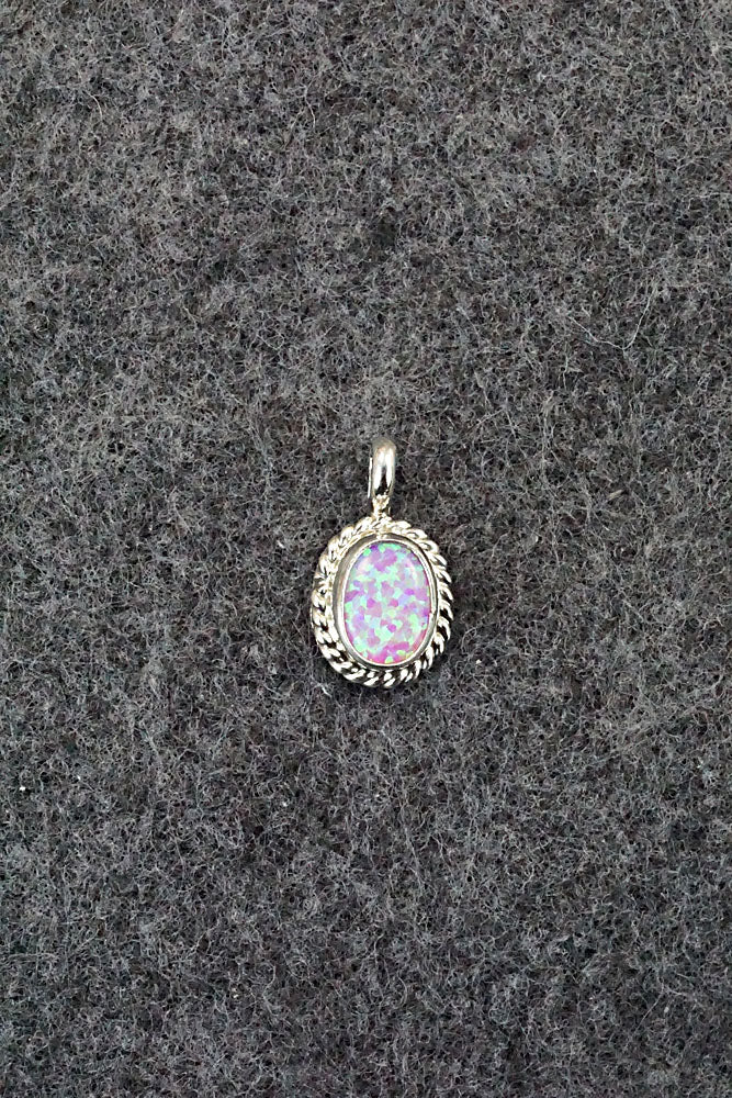 Opalite and Sterling Silver Pendant - Jan Mariano