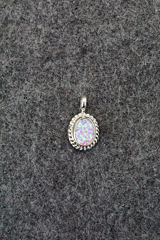Opalite and Sterling Silver Pendant - Jan Mariano