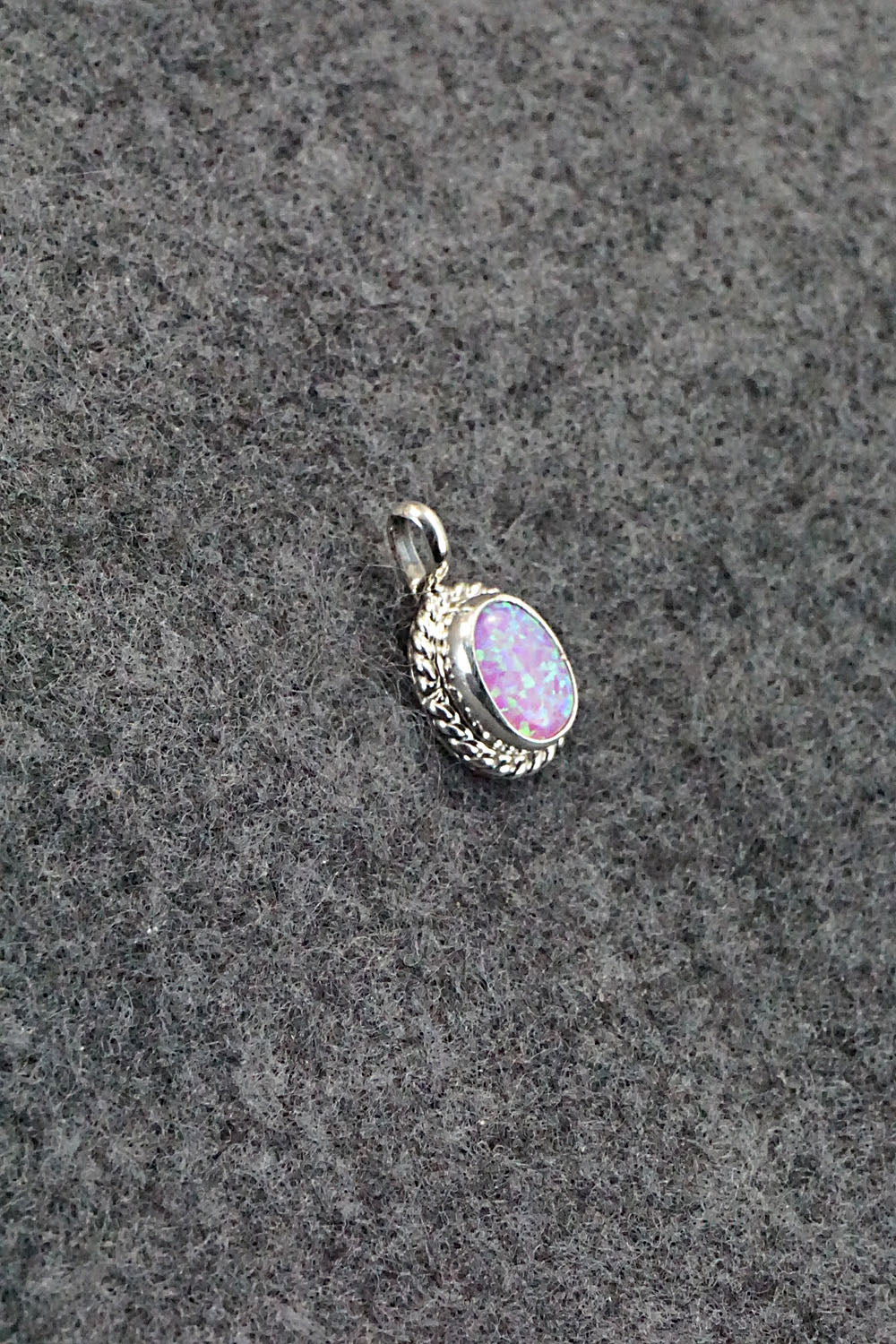 Opalite and Sterling Silver Pendant - Jan Mariano