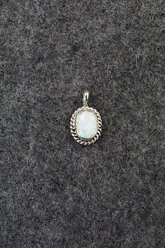 Opalite and Sterling Silver Pendant - Jan Mariano