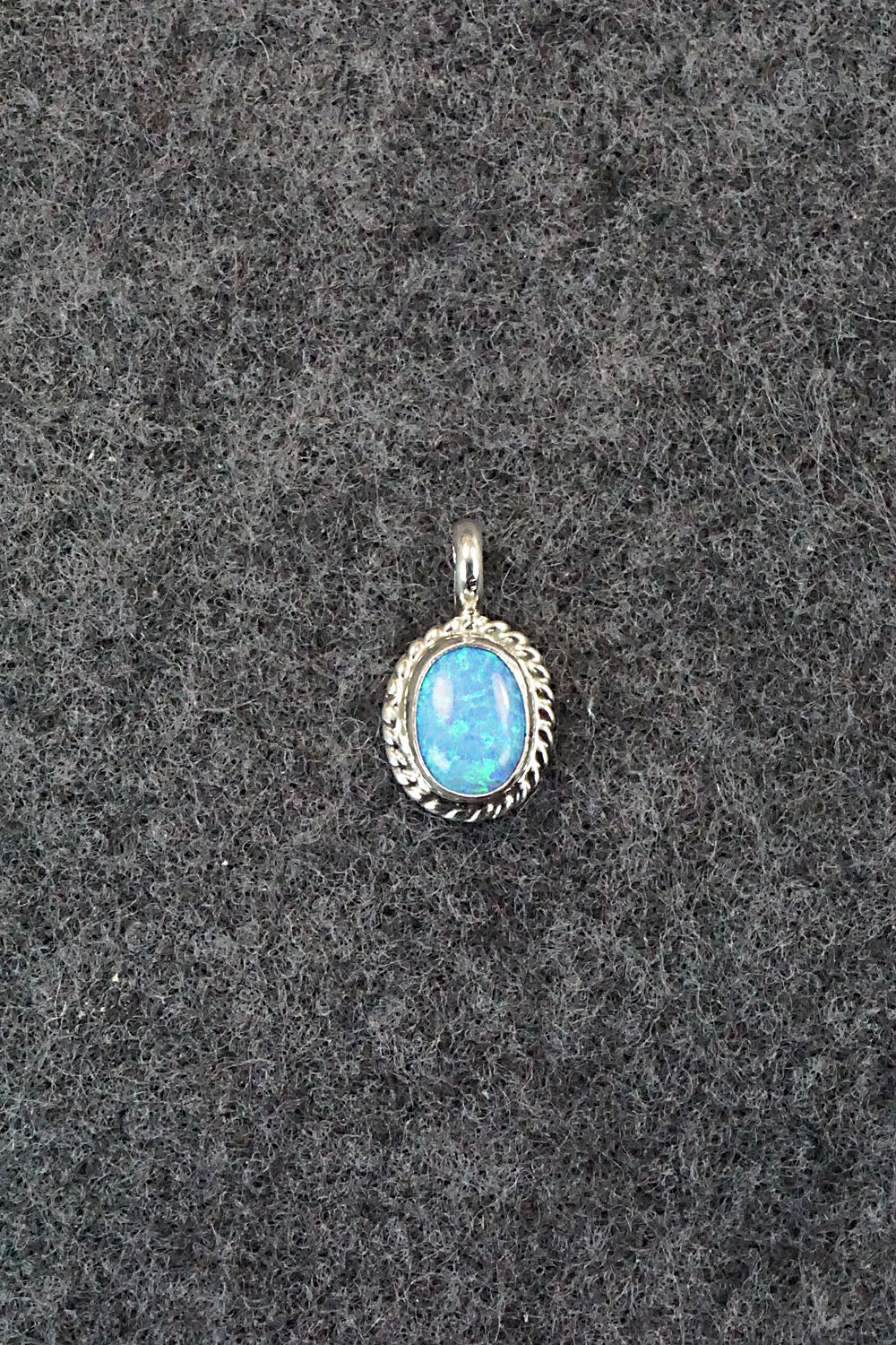 Opalite and Sterling Silver Pendant - Jan Mariano