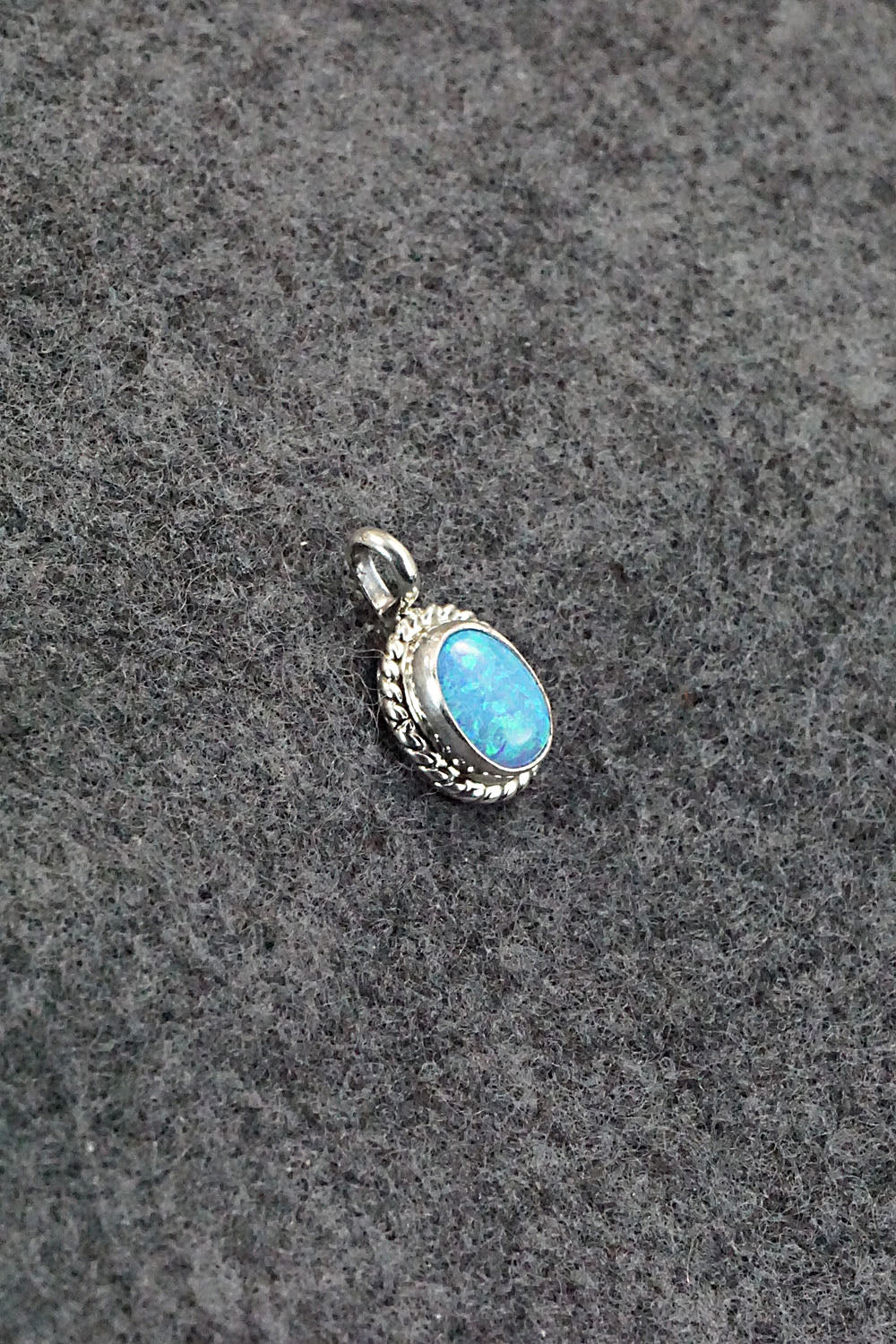 Opalite and Sterling Silver Pendant - Jan Mariano