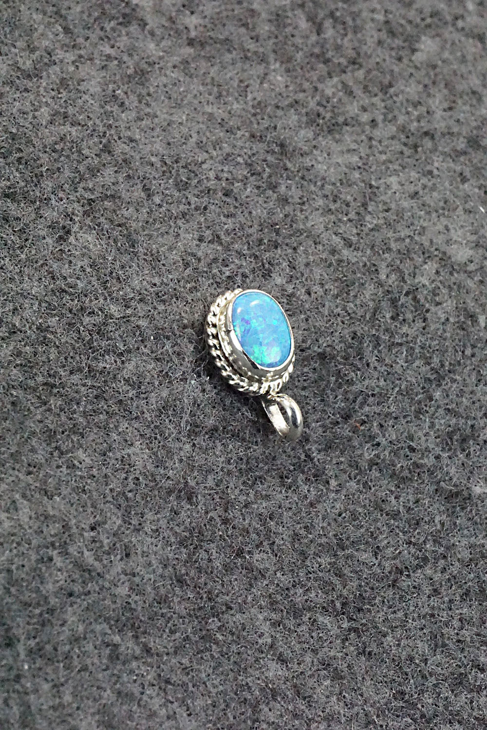 Opalite and Sterling Silver Pendant - Jan Mariano