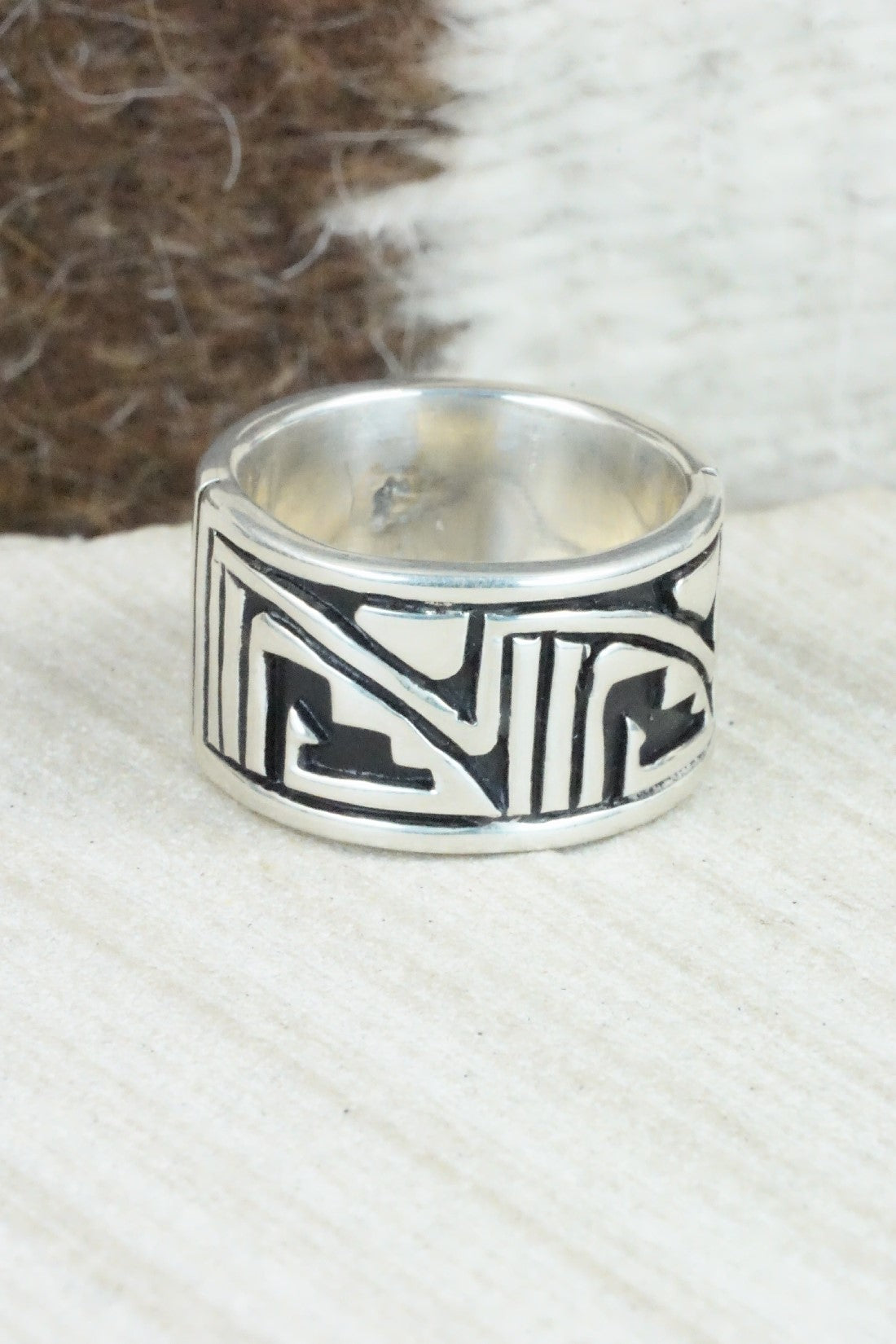 Sterling Silver Ring - Kary Begay - Size 8