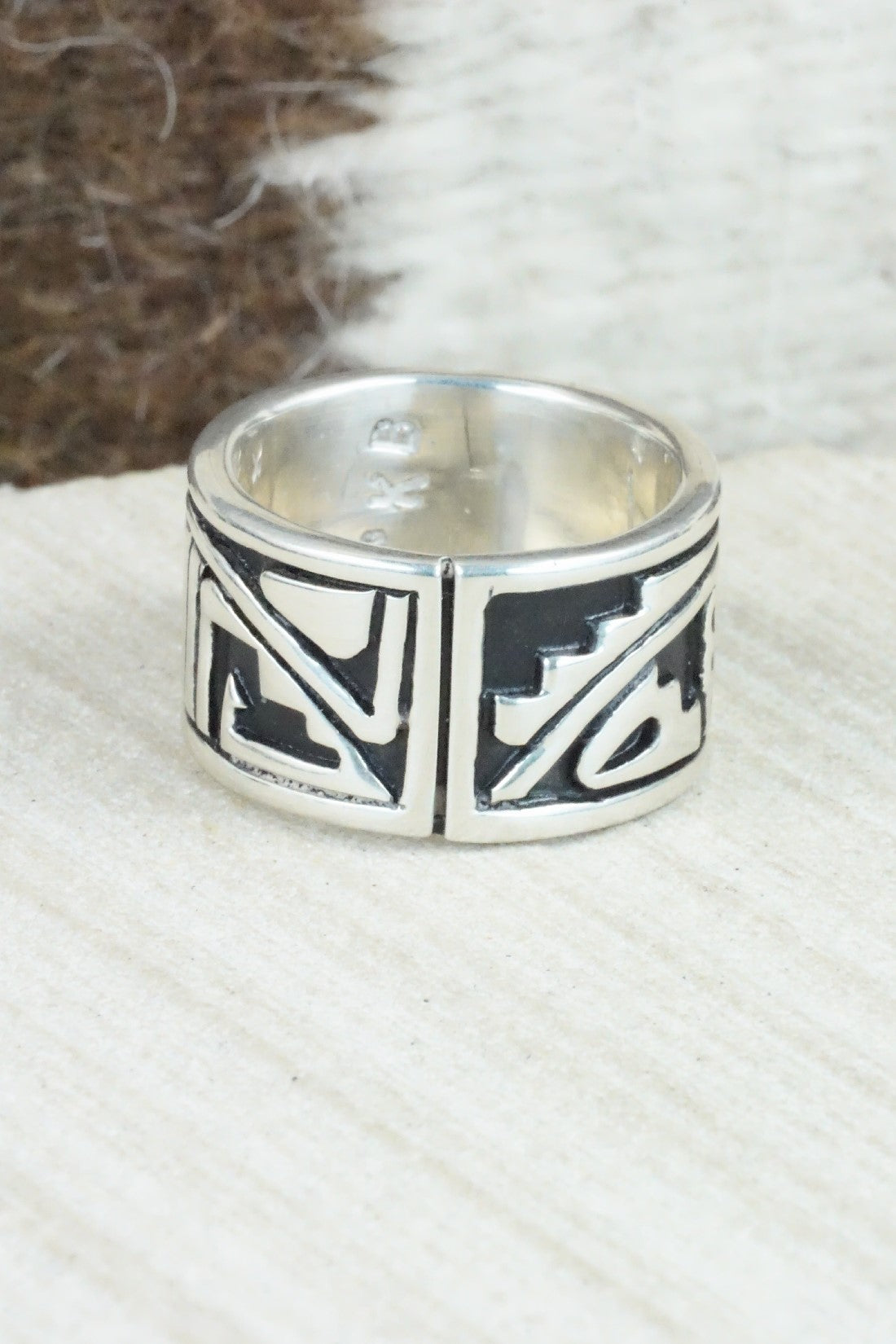 Sterling Silver Ring - Kary Begay - Size 8