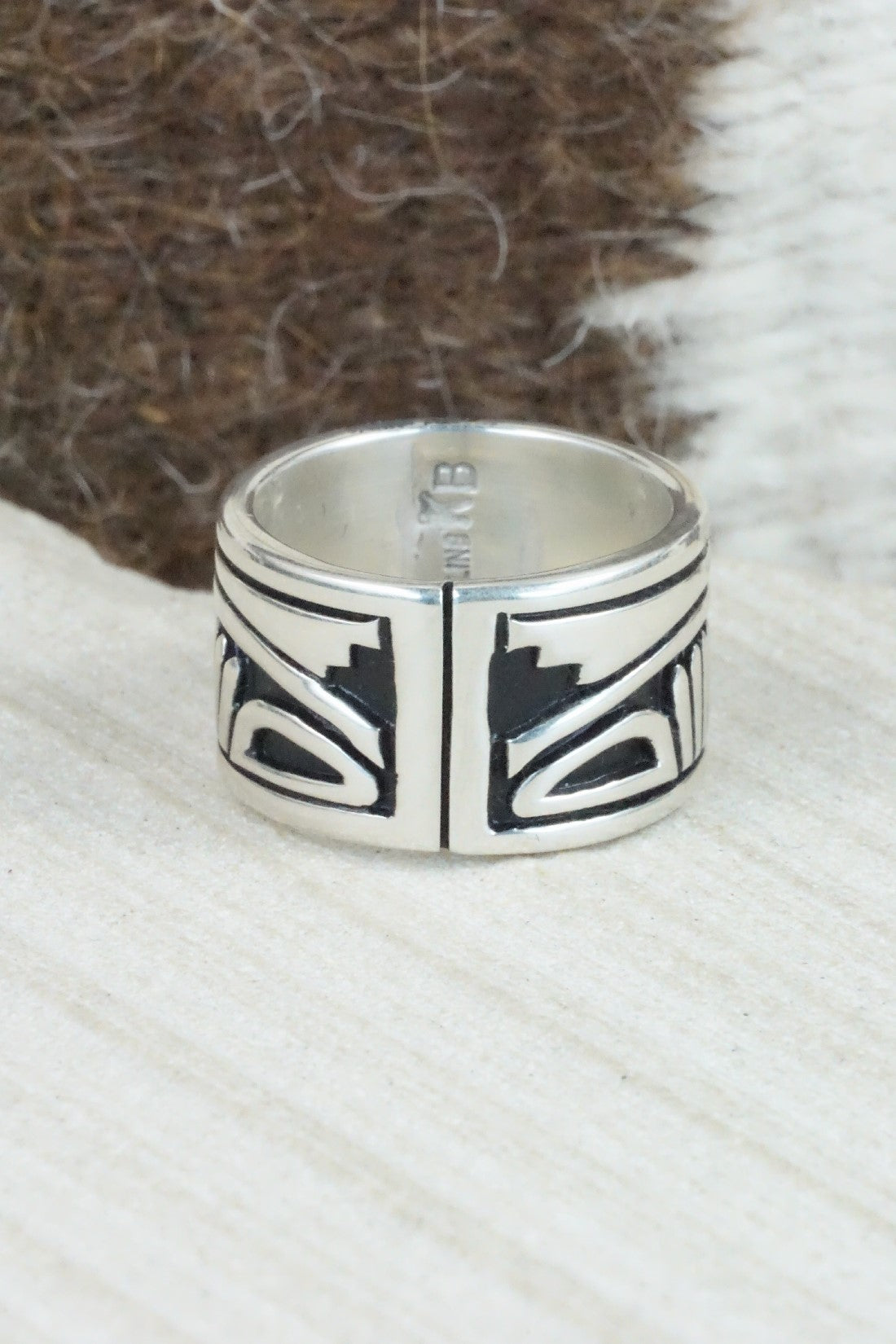 Sterling Silver Ring - Kary Begay - Size 7.75