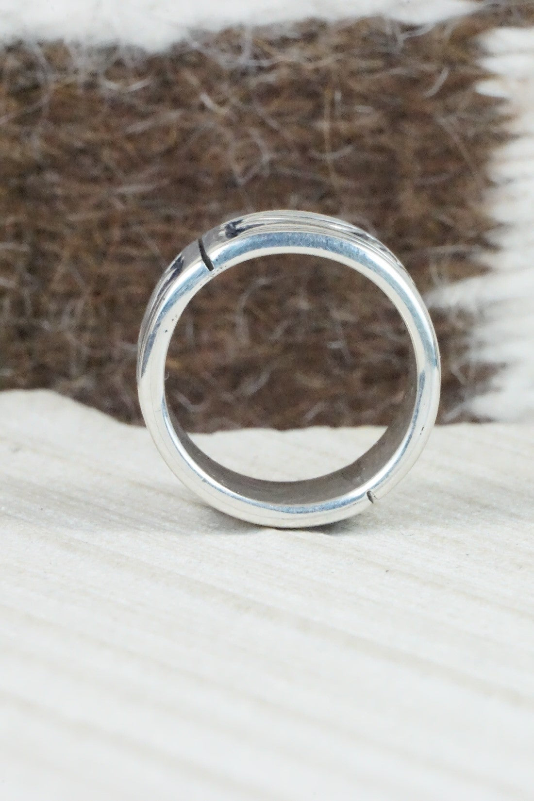 Sterling Silver Ring - Kary Begay - Size 7.75