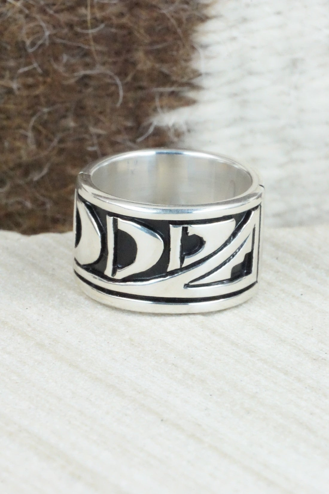 Sterling Silver Ring - Kary Begay - Size 7.5