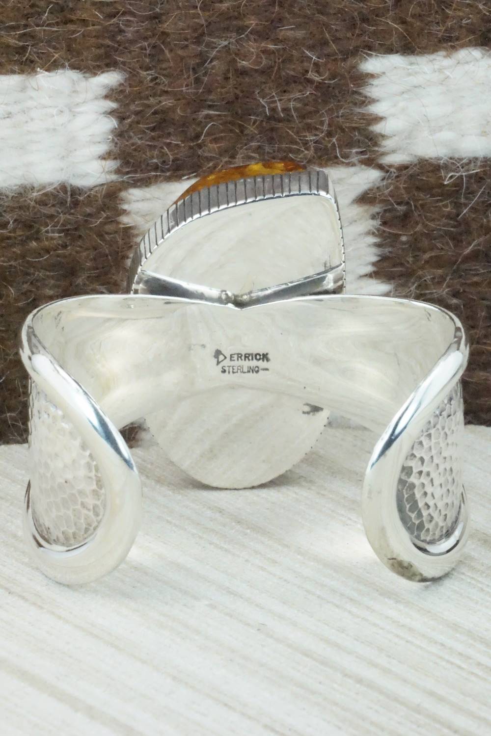 Amber & Sterling Silver Bracelet - Derrick Gordon
