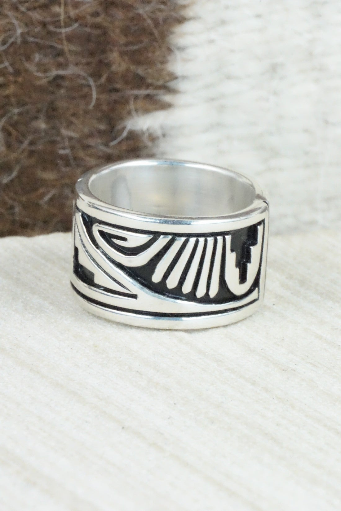 Sterling Silver Ring - Kary Begay - Size 7.5