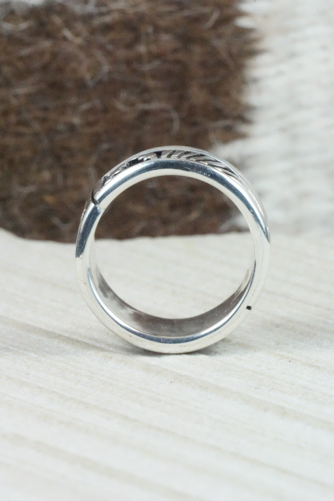 Sterling Silver Ring - Kary Begay - Size 7.5