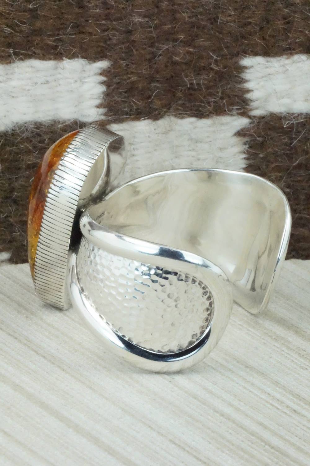 Amber & Sterling Silver Bracelet - Derrick Gordon