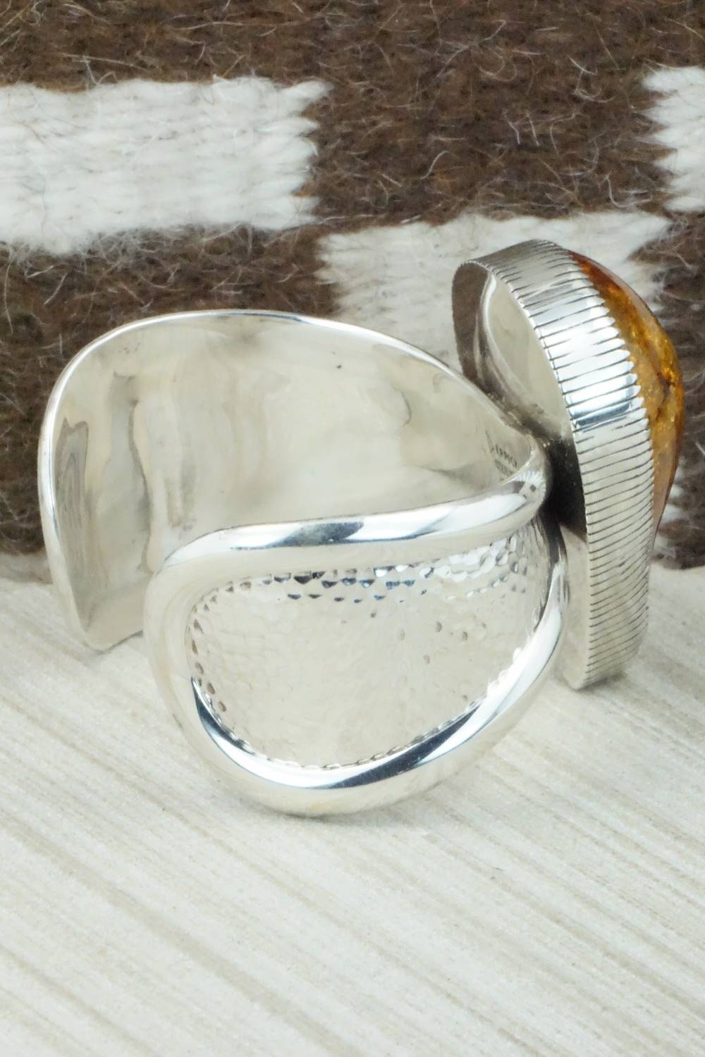 Amber & Sterling Silver Bracelet - Derrick Gordon