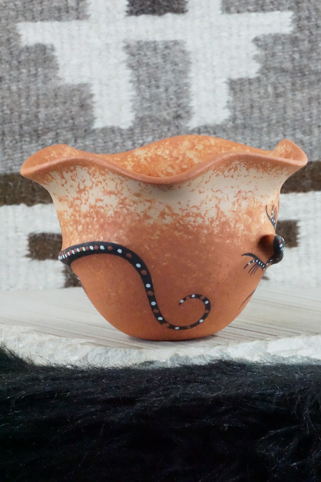 Zuni Pottery - Deldrick & Lorenda Cellicion
