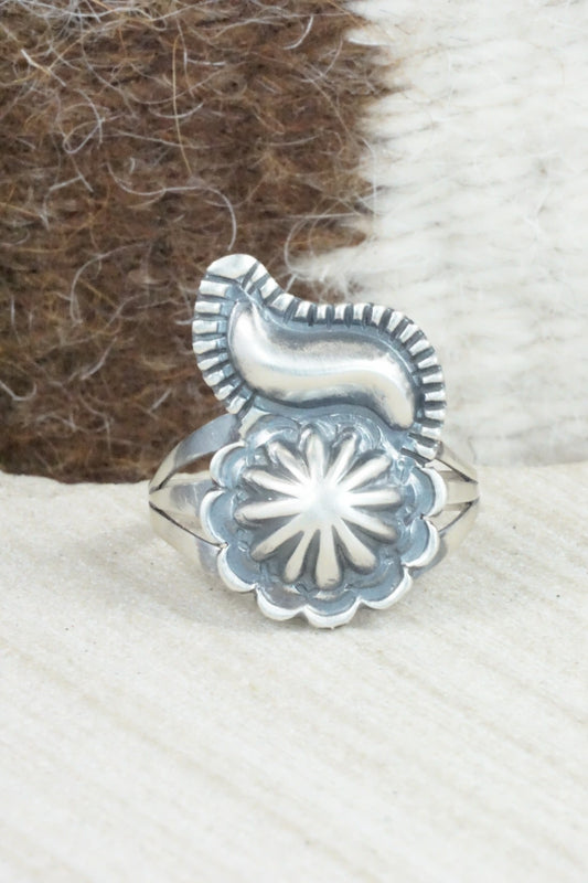 Sterling Silver Ring - Annie Spencer - Size 7.75